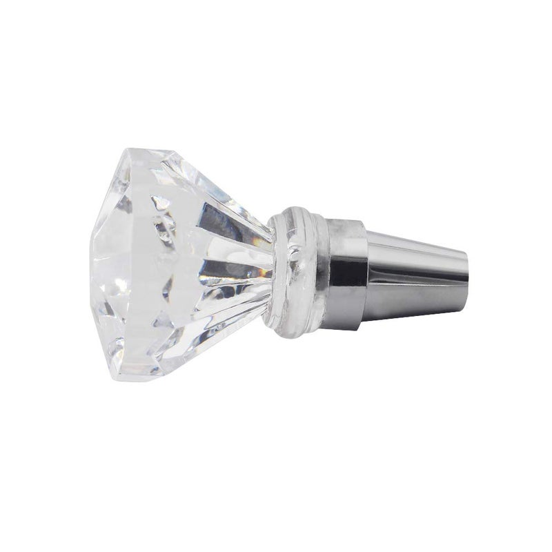 Sakali Crystal Diamond Shape Car Gear Stick Shift Shifter Knob Universal fit for Most Manual Transmission or Automatic Transmission Without Lock Button - Image 2